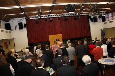 Wieder zahlreiche Gäste besuchten den traditionellen Neujahrsempfang der Weiterstädter Christdemokraten.
